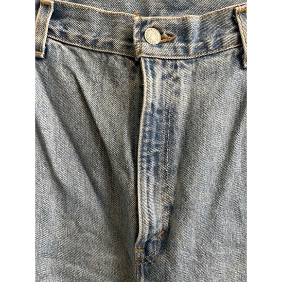 VTG LEVIS 550 Womens Blue Denim Relaxed Fit Tapered Leg Jeans Sz 20W 36”X28” - Picture 4 of 9